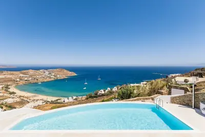 Image de Luxury villa with stunning views above Kalo Livadi