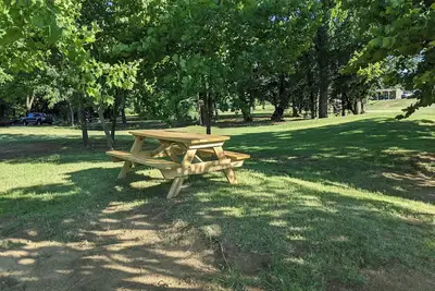Image de Primitive Riverside Camping with picnic table, from, and pet friendly