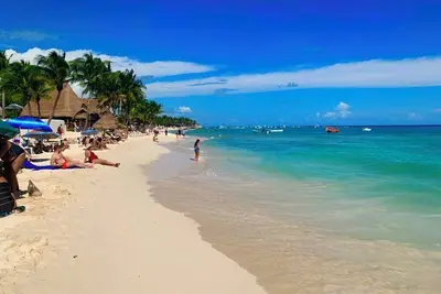 Image de Boho Beach Escape 1-bedroom condo in Playa del Carmen with WiFi and Ac