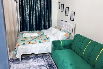 G2 Studio with a lift, balcony & underground parking