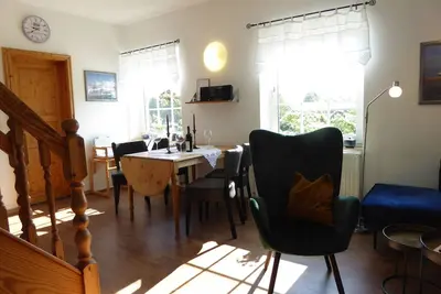 Image de Appartement 'Au 1er étage' avec terrasse commune, jardin commun et Wi-Fi