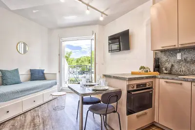 Image de Studio moderne proche plage avec WiFi à Dives-sur-Mer