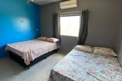 Image de This beautiful and cozy house is located 800 meters from Atalaia beach.