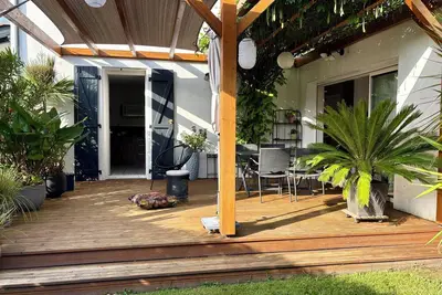 Image de Appartement en Rdc de maison avec jardin
