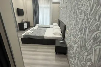 Image de Cozy Batumi Room with Small Pool 2-3km to Beach Triple Room with Balcony