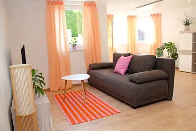 Image de Appartement 'Apfelwiese' avec terrasse privée, jardin privé et Wi-Fi