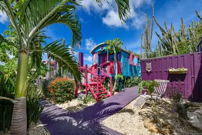 Image de A Creative Boho Oasis in Aruba — Long-Stay Haven & Yoga Venue
