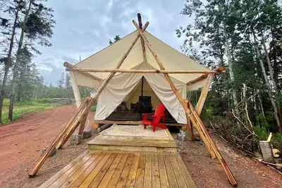 Image de Unique Solar-Powered Glamping Tent at Nature Space Resort