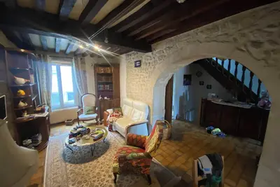 Image de Maison historique rue Pasteur avec terrasse et vue sur la petite Venise de Dole