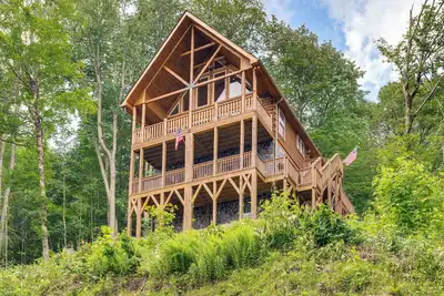 Image de Hot Tub, Game Room & Views: Mars Hill Mtn Retreat!