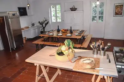 Image de Maison de vacances 'Domaine De La Contie' avec terrasse privée, jardin privé et Wi-Fi