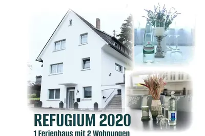 Image de Maison de vacances '2 appartements au Refugium 2020' avec terrasse privée, jardin privé et Wi-Fi