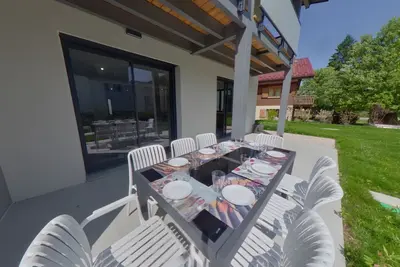 Image de Villa moderne et spacieuse aux Rousses, proche ski, jusqu'Ă 12 pers.