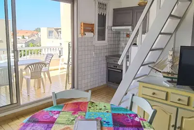 Image de Marseillan-Plage : Appartement 2 chambres avec climatisation et grande terrasse