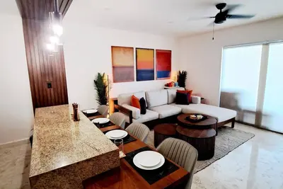 Image de Central 4-bedroom condo with WiFi, Ac in fantastic Puerto Morelos