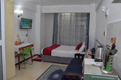 Image de Cozy studio in a secure serene neighborhood in Nairobi with WiFi and a gym.