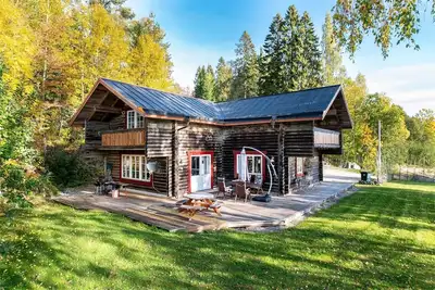 Image de Luxury log cabin (hot tub, wood stove, nature & northern lights) - Gränsfors 354
