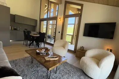 Image de Phob43 Helle Wohnung auf den Pisten mit schönem Blick auf die Pisten