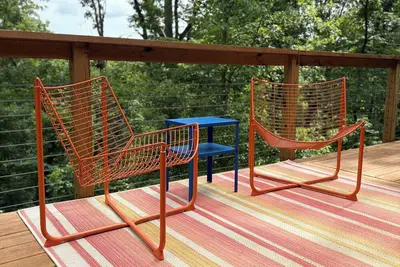 Image de Mountainside Modern Cabin with Tree Vista View Deck - Sleeps 8