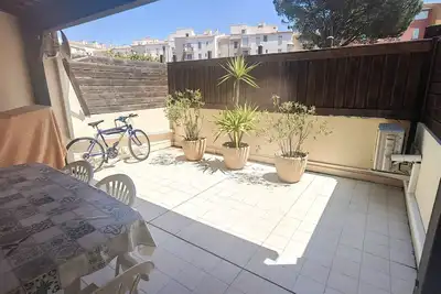 Image de Cap d'Agde: Joli T2 Climatisé à 50m Plage, 4 Pers