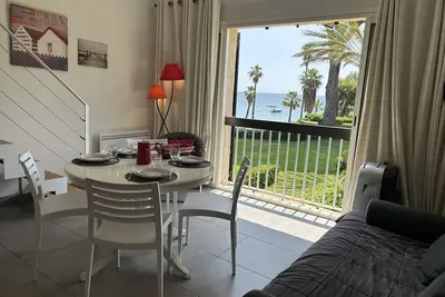 Image de Studio avec mezzanine 6 pers, piscine, parking privé