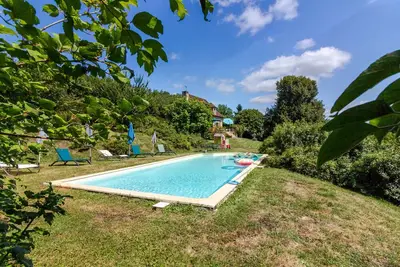 Image de Maison de vacances 'Maison De Campagne' avec piscine privée, terrasse privée et Wi-Fi