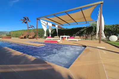 Image de Finca rurale Son Vent pour 2 à Majorque piscine