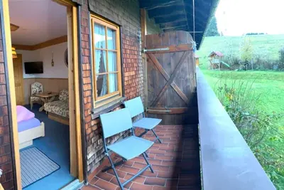 Image de Appartement 'Sonnenwinkel' avec vue sur la montagne, jardin commun et Wi-Fi