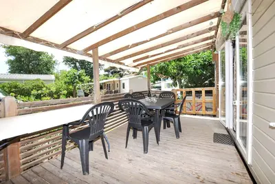 Image de Mobile Home proche mer piscine