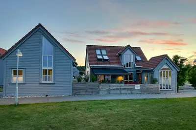 Image de Belle maison à Lindesnes avec vue sur la mer