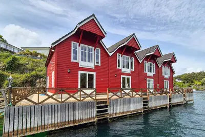 Image de Belle maison à Lepsøy avec WiFi