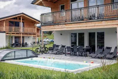 Image de Chalet 13 with sauna and summer pool for max. 6 people