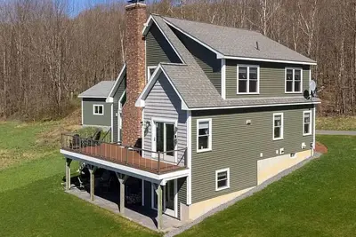 Image de 4bed house 56acers 25 mins: Cooperstown Oneonta Cobleskill: Pets Ok, No Wi-Fi, tv