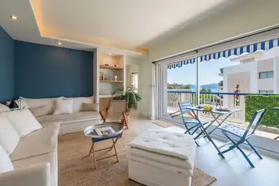 Image de 3p Terrasse Vue Mer – Palm Beach Cannes