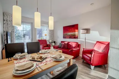 Image de Landhaus Voss apartment 5: Comfortable apartment with balcony near the sandy beach on Fehmarn