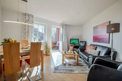 Image de Landhaus Voss apartment 9: Comfortable apartment with garden and balcony on Fehmarn