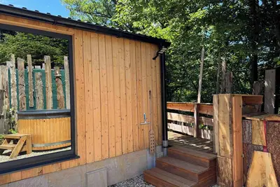 Image de Lodge insolite intimiste avec bain nordique en plein coeur de l'Alsace