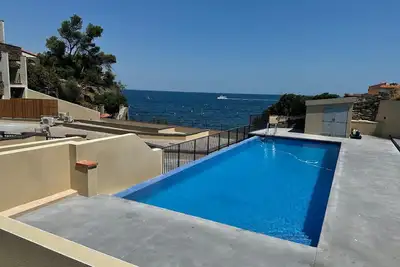 Image de Appartement à Collioure pour familles avec piscine et parking