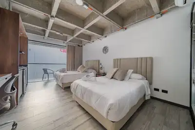 Image de |Ahead| Lovely Loft with Parking + Balcony