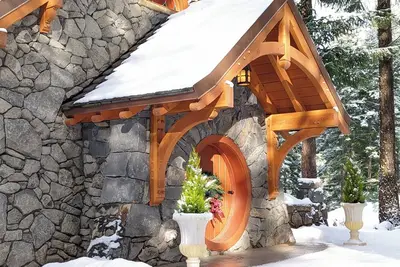 Image de Artistic Tolkienesque cottage in Mosier Oregon on private 27 acres