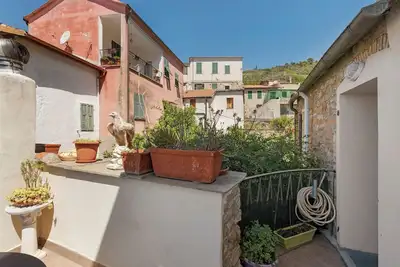 Image de Maison de vacances 'Montegrazie' avec vue sur la mer, terrasse privée et Wi-Fi