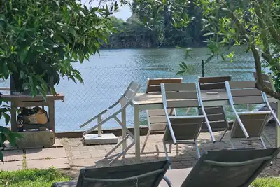 Image de Gite bord de riviére le  lot peche sur place ou farniente au bord de l ea