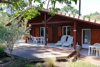 Image de Bungalow  à Euronat, à 10 min à pied de l'océan, tout confort pour 6 personnes