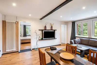 Image de Appartement '2-Zimmer - Vierburg Bützow' avec terrasse partagée, jardin partagé et Wi-Fi
