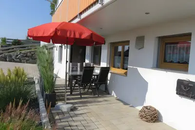 Image de Appartement 'Morgensonne' avec vue sur la montagne, terrasse privée et Wi-Fi