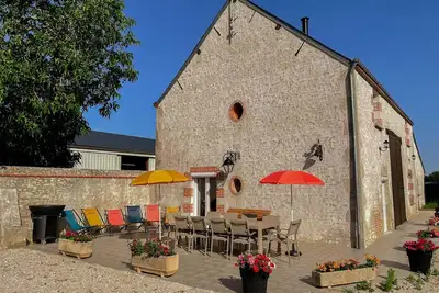 Image de La Grange: Gîte Confort à Briou, 5 Chambres