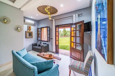 Image de Luxury stay near Marrakech with mountain views, pool, and family fun
