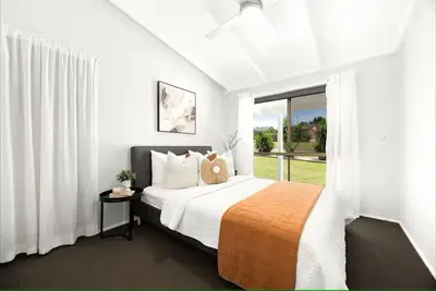 Image de Lush + Light-Filled Retreat w/ Pool Near Beach, Airport. Heart of Sunshine Coast