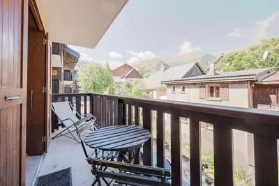 Image de Appartement 'Les Bergers 71' avec vue sur la montagne et balcon