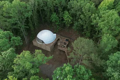 Image de Charming glamping dome in quaint Heber Springs